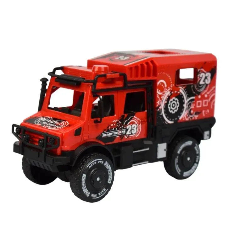 Camión de Juguete Plastihome CM-8423A – Todoterreno Rojo "Ready to Drive"