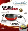 Cacerola color rojo Cuisine Spot AHU-CY2410 – 32 cm Antiadherente