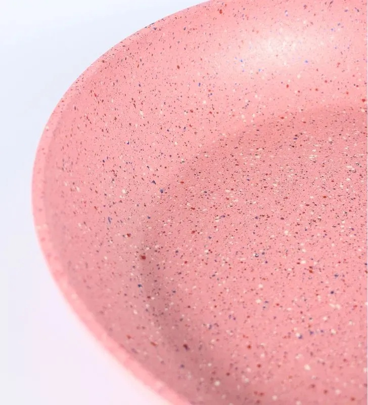 Sartén Rosa Cuisine Spot AHU-CY2421 – 28 cm Antiadherente y con indicador de calor