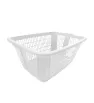 Cesta Calada Plastic Trends Gardenia LCCGAD03 – Blanco, Azul y Gris