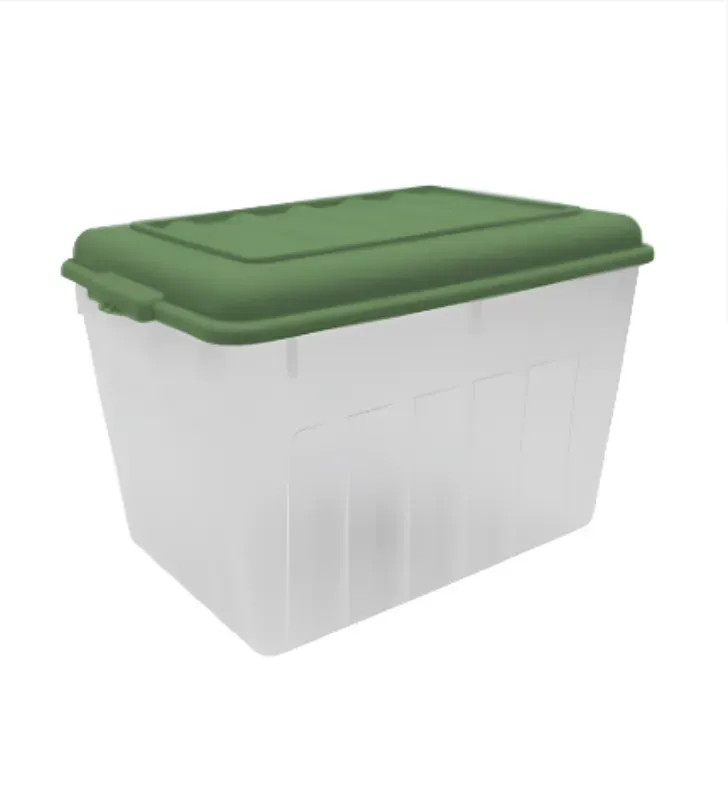 Caja Almacenamiento Plastic Trends Forza 25 L – Tapa Azul, Verde, Morado