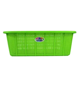 Caja Calada Mediana Plastiapan PRA004 – Plástico Rojo, Verde y Naranja