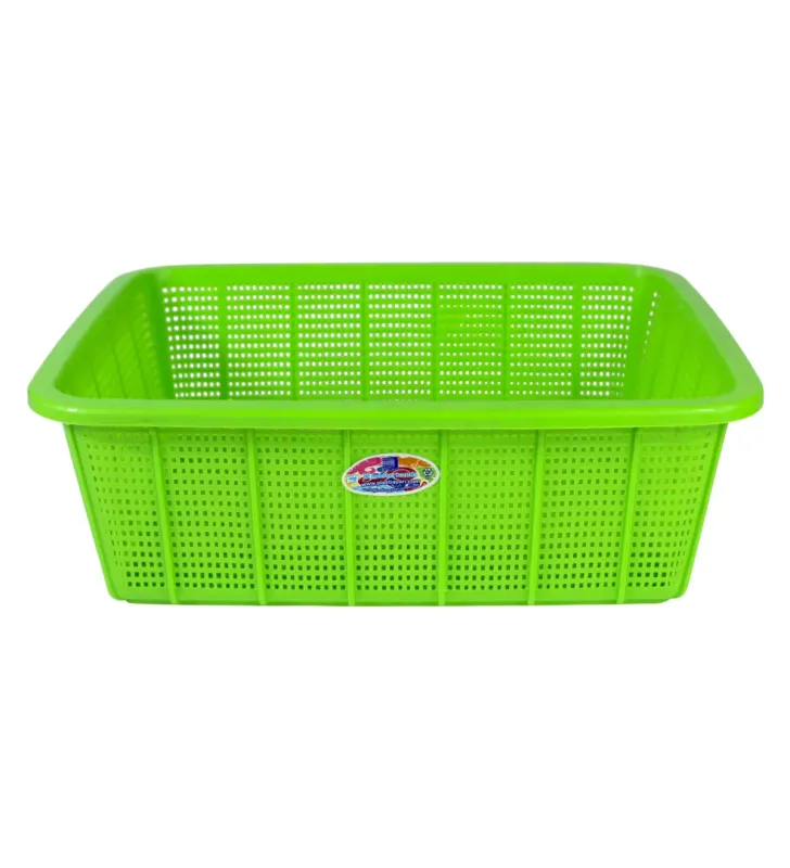 Caja Calada Mediana Plastiapan PRA004 – Plástico Rojo, Verde y Naranja