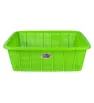 Caja Calada Mediana Plastiapan PRA004 – Plástico Rojo, Verde y Naranja