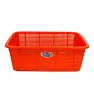 Caja Calada Chica Plastiapan PRA003 – Plástico Rojo, Verde y Naranja