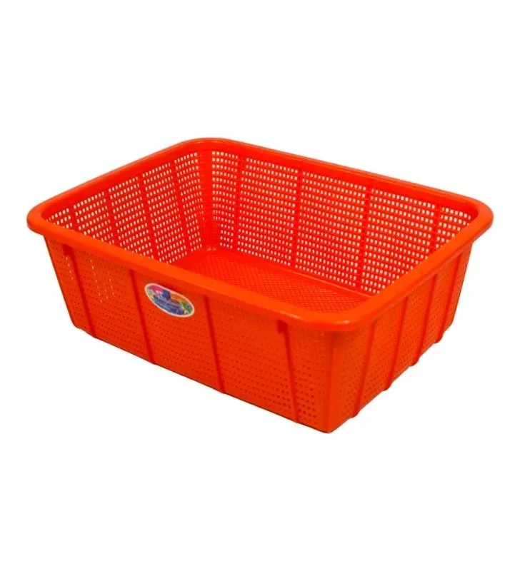 Caja Calada Chica Plastiapan PRA003 – Plástico Rojo, Verde y Naranja