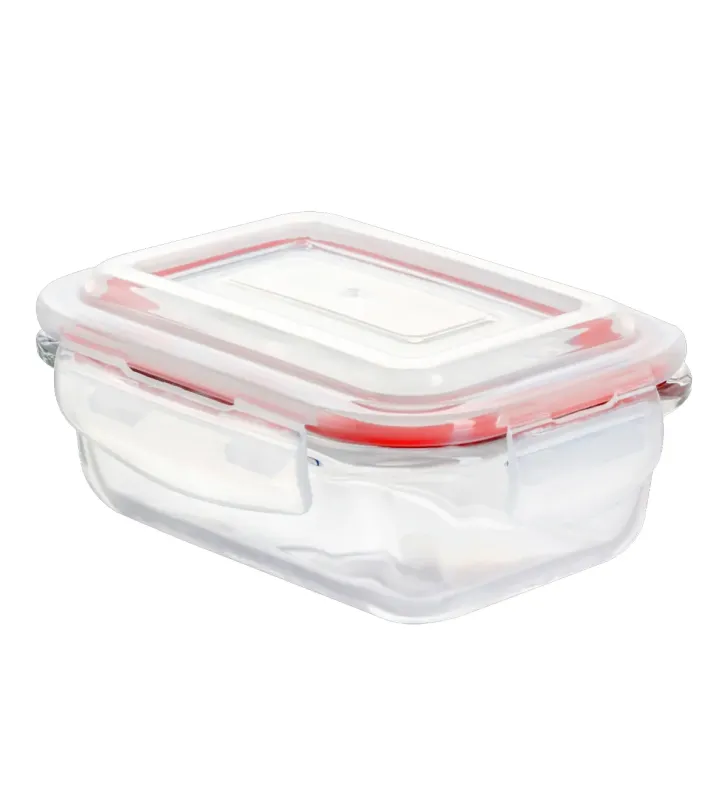 Hermético Rectangular Vittori 370 ml | Tapa Antiderrame