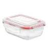 Hermético Rectangular Vittori 370 ml | Tapa Antiderrame