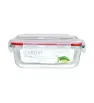 Hermético Rectangular Vittori 370 ml | Tapa Antiderrame