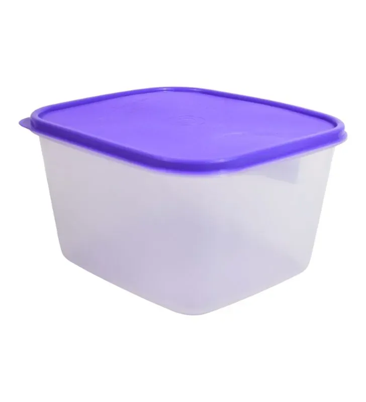 Hermético Cuadrado Morama HC48 No. 8 (3.2 L) – Tapa Rojo, Morado, Amarillo, Rosa