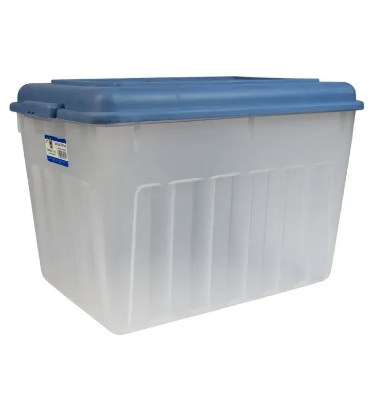 Caja Almacenamiento Plastic Trends Forza 25 L – Tapa Azul, Verde, Morado