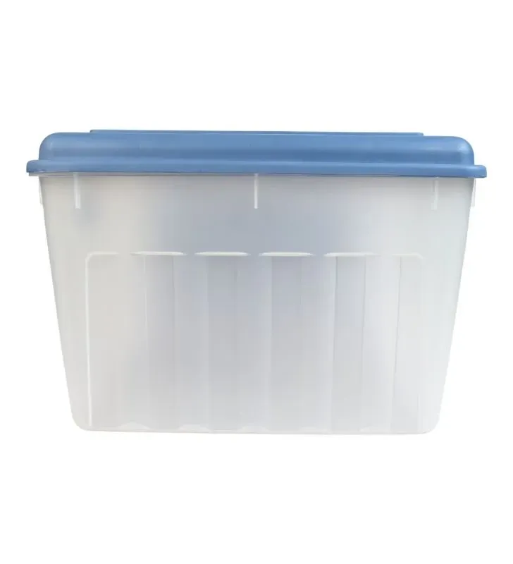 Caja Almacenamiento Plastic Trends Forza 25 L – Tapa Azul, Verde, Morado