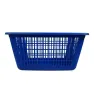Cesta Calada Plastic Trends Gardenia LCCGAD03 – Blanco, Azul y Gris