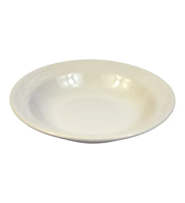 Plato Sopero Santa Anita Emboss Diamonds Blanco – 380 ml