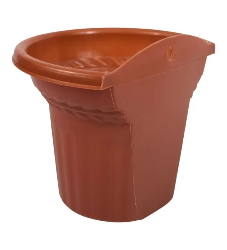 Maceta de Pared Arplasa No. 2 – Plástico Color Terracota