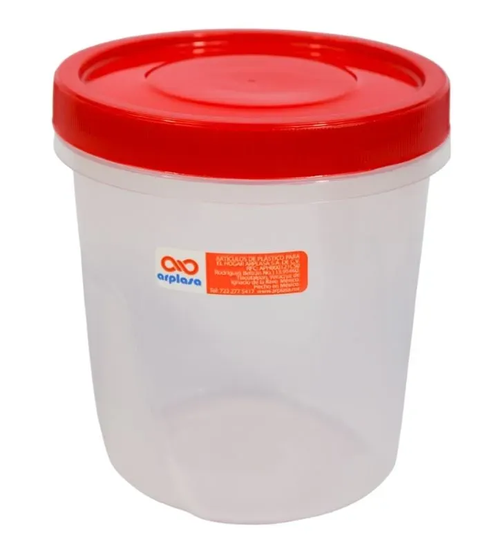 Recipiente 1000 ml con Tapa Juguera – Contenedor para Jugo 1 Litro