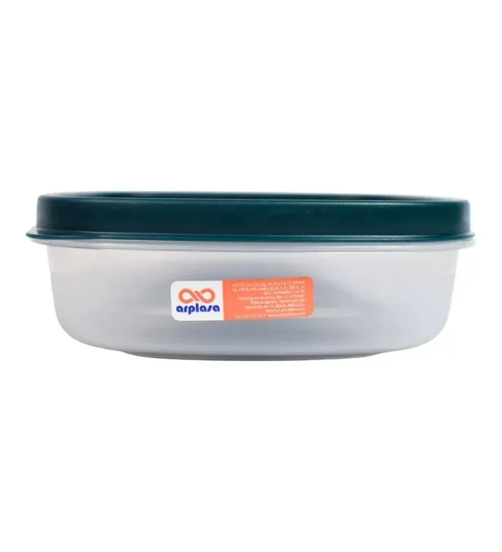 Tupper Arplasa Platinum No. 1 - Tapa Verde, Azul o Naranja - Sellado Hermético