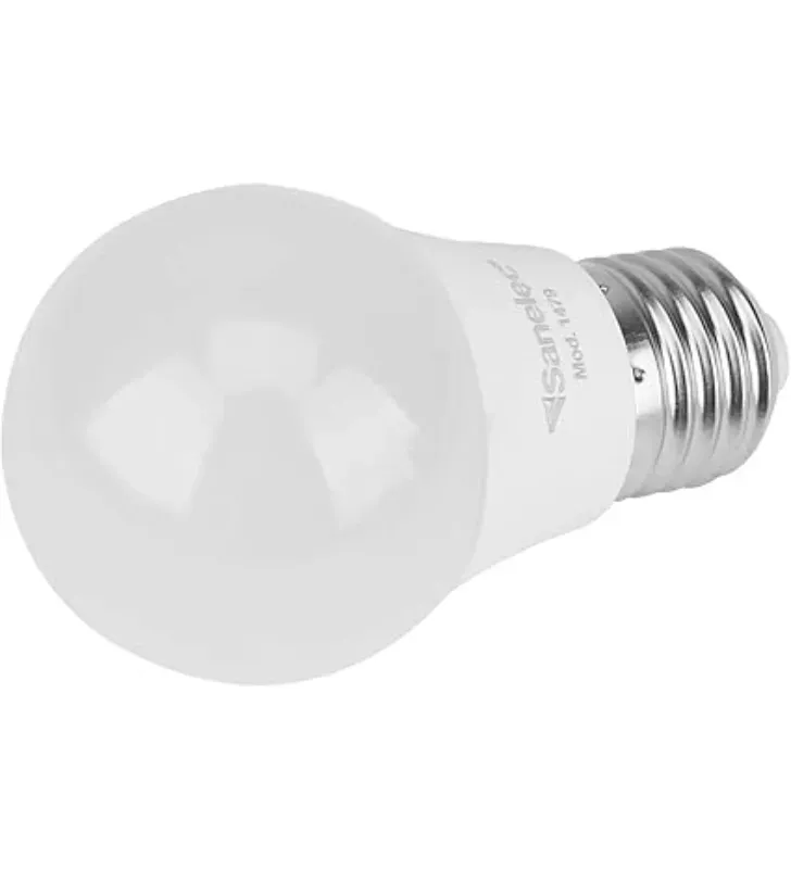 Foco LED Sanelec 1479 – Lámpara E27 6W (Equiv. 40W) 6500K Luz Fría