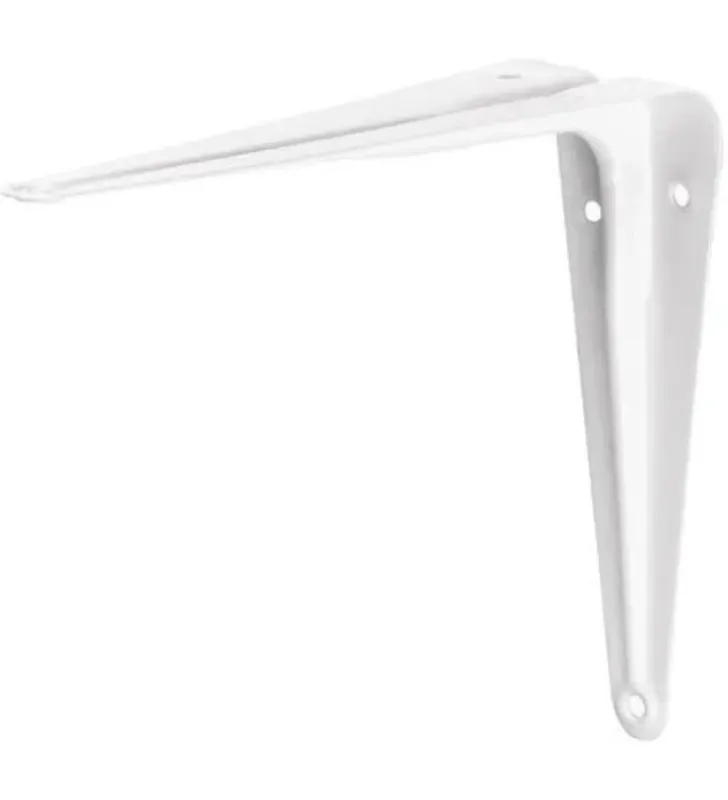 Ménsula Blanca de Acero Santul 5506 – Soporte 5" x 6"