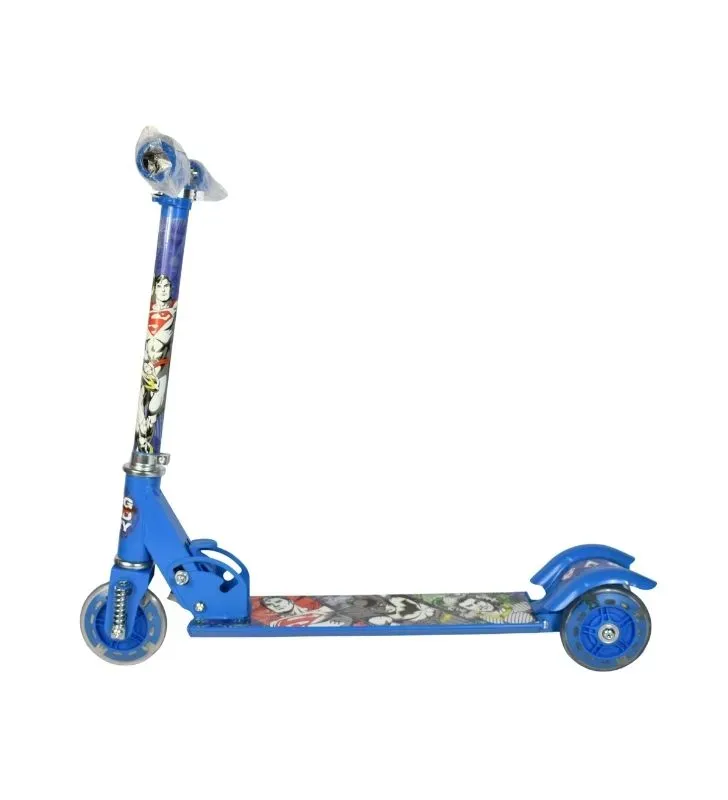 Scooter Infantil 3 Ruedas Liga de la Justicia Toymark T379014 Azul