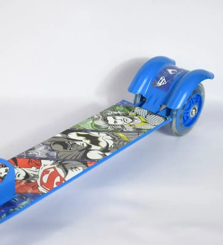 Scooter Infantil 3 Ruedas Liga de la Justicia Toymark T379014 Azul