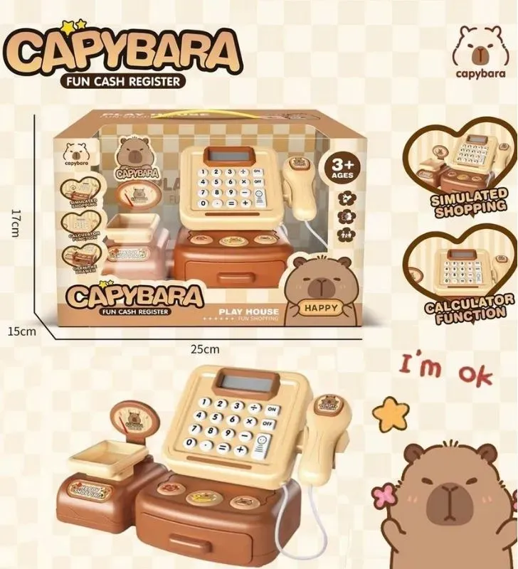 Caja Registradora de Juguete Capybara ZAZ 25112