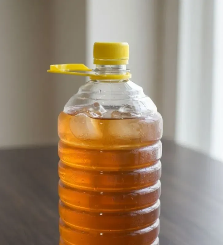 Botella de Plástico PET Plastika Piña – 1 Litro Transparente Rosca R-28