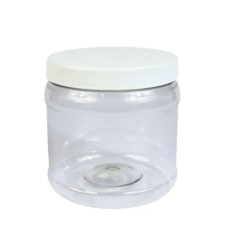 Tarro de Plástico PET Plastika LT1B030 – 1 Kg Rosca R-110