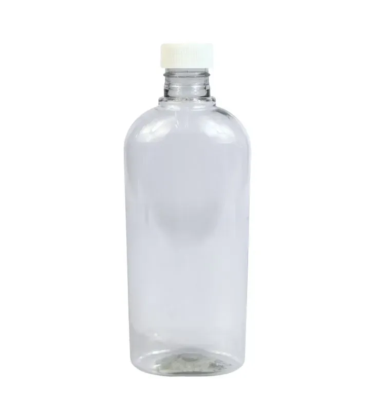 Botella Ovalada PET Plastika LB1B047 – 250 ml Rosca R-24