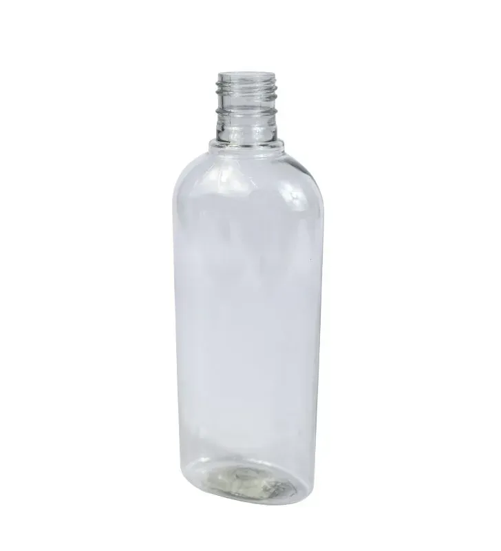 Botella Ovalada PET Plastika LB1B047 – 250 ml Rosca R-24