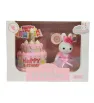 Juego de Mascota Conejita con Pastel Bay Dreamy 66218 – Cumpleaños