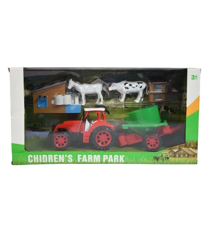 Tractor de Fricción Yudha 0488-271 – Juguete de Plástico