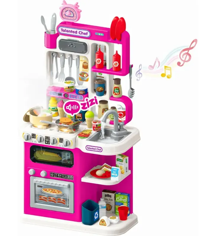 Cocina de Juguete Talento de chef 92218395 pzas con Agua Real y Sonido