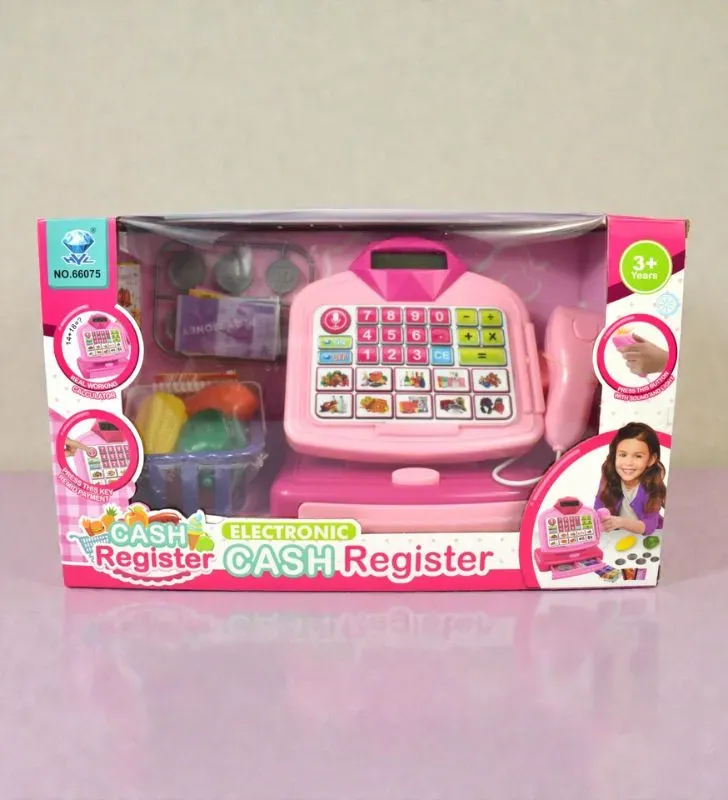 Caja Registradora Electrónica 66075 con Calculadora Real y Scanner