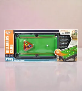 Juego de Billar Infantil 777569A1 – Mini Billar de Mesa con Accesorios