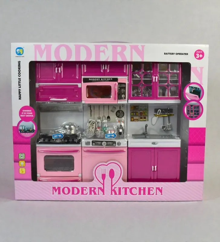 Cocina Juguete Modern Kitchen81825 Luz y Sonido Rosa