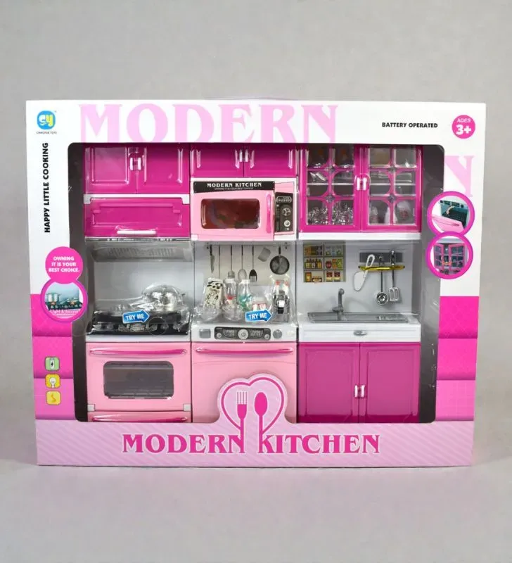 Cocina Juguete Modern Kitchen81825 Luz y Sonido Rosa