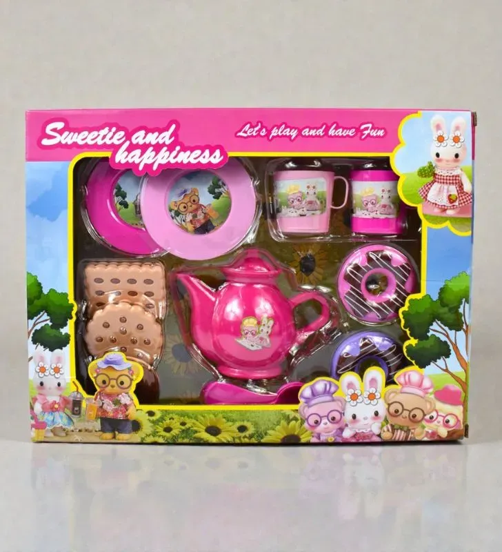Juego de Té Infantil Sweetie and HappinessLN2224H con Postres