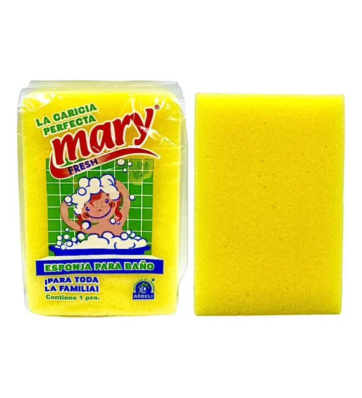 Esponja para Baño Mary Fresh Ardeli – Suave y Familiar EBM