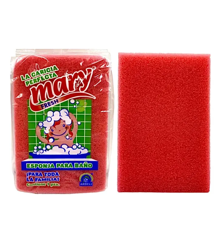 Esponja para Baño Mary Fresh Ardeli – Suave y Familiar EBM