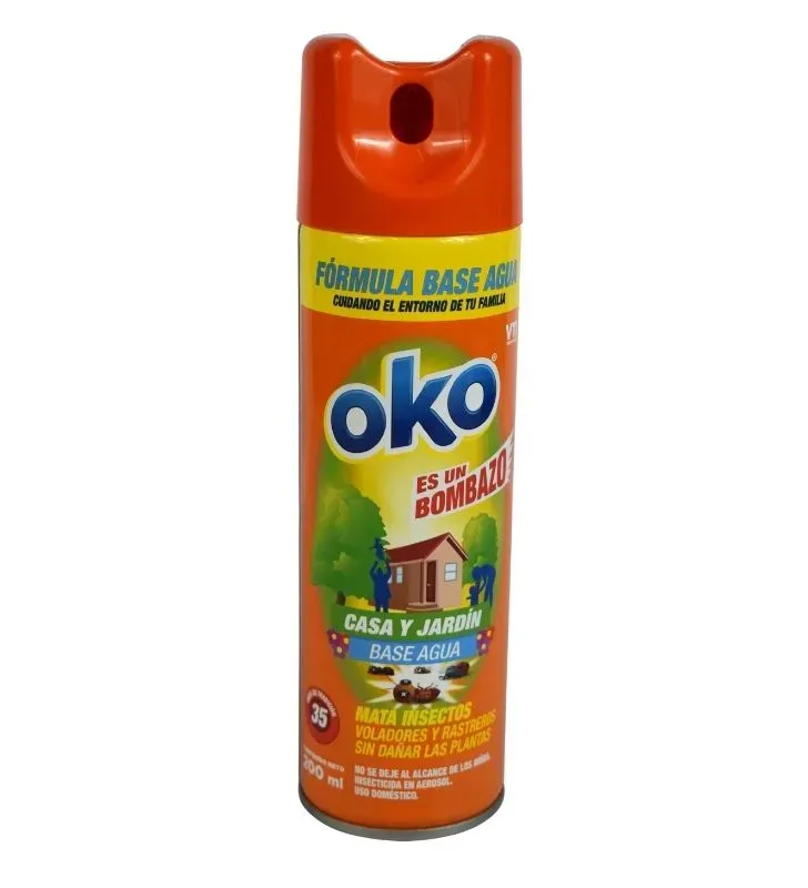 Insecticida OKO Casa y Jardín Clarasol 200 ml – Base Agua
