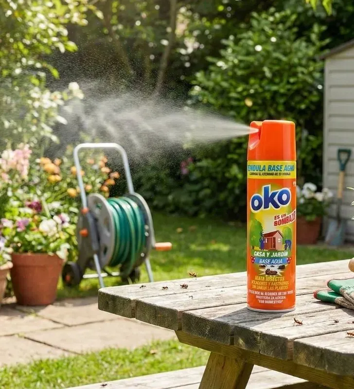 Insecticida OKO Casa y Jardín Clarasol 200 ml – Base Agua