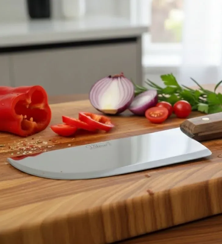 Cuchillo Taquero Jumbo Vilma 8" Mango de Madera – C18-08