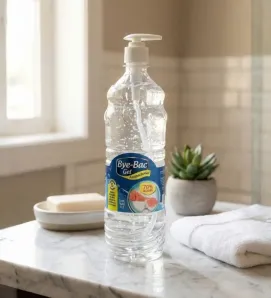 Gel Antibacterial Bye-Bac Ardeli 1L – Alcohol 70% GABB1L