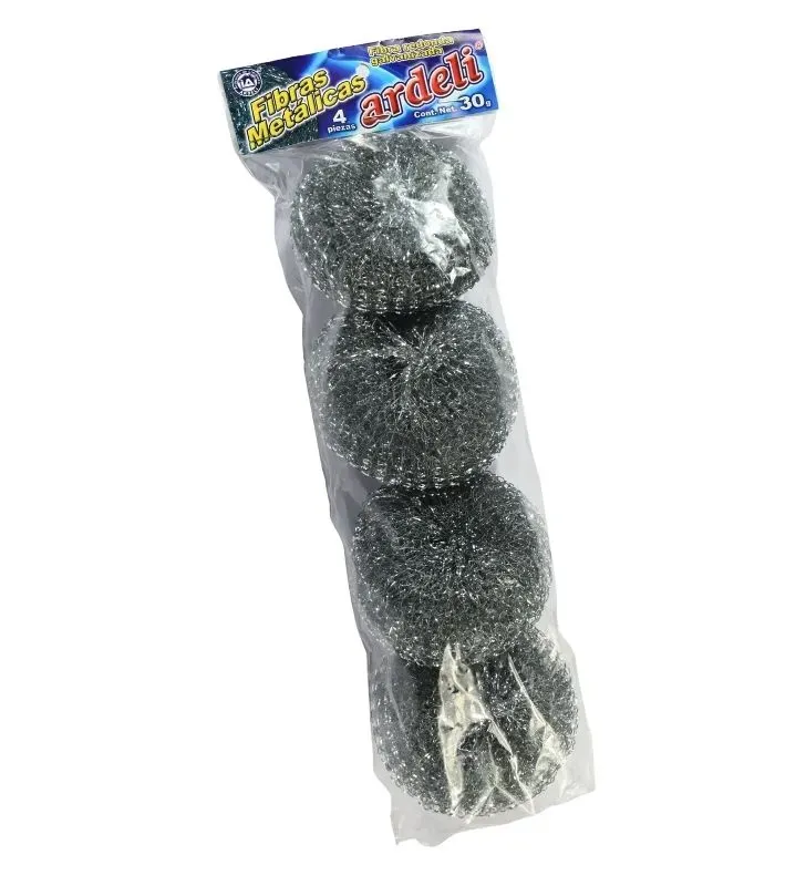 Fibra Metálica Redonda Ardeli 30g (Paquete 4 Pzas) – FMR30