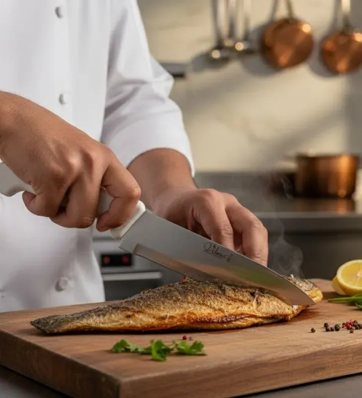 Cuchillo de Chef Vilma 8" – Acero Inoxidable V27-08