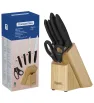 Juego de Cuchillos Tramontina Plenus con Soporte de Madera - 6 pzas