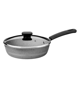 Sartén Honda Tramontina Rockstar 24 cm con Tapa - 2.5L