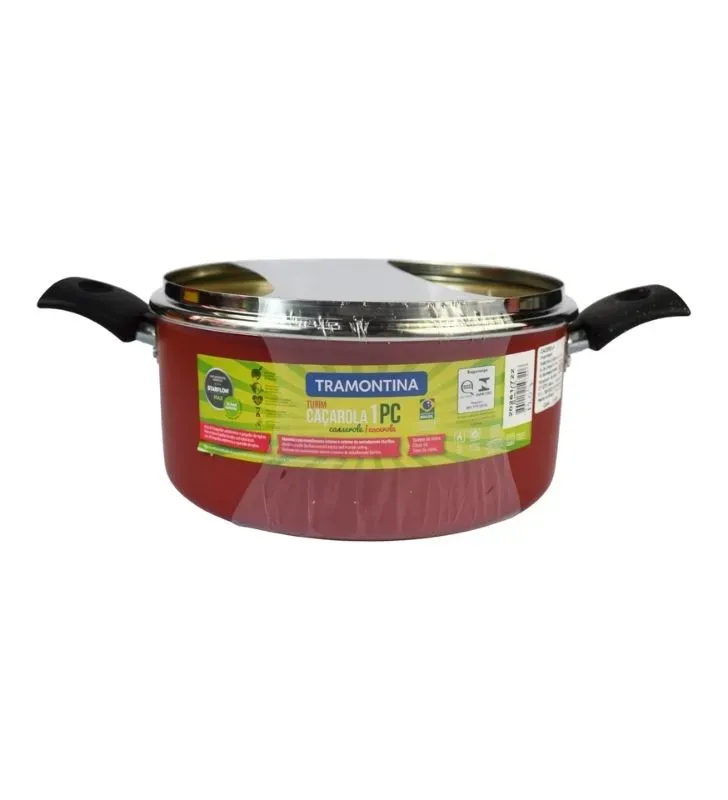 Cacerola Tramontina Turim 22 cm con Tapa – 20261/722
