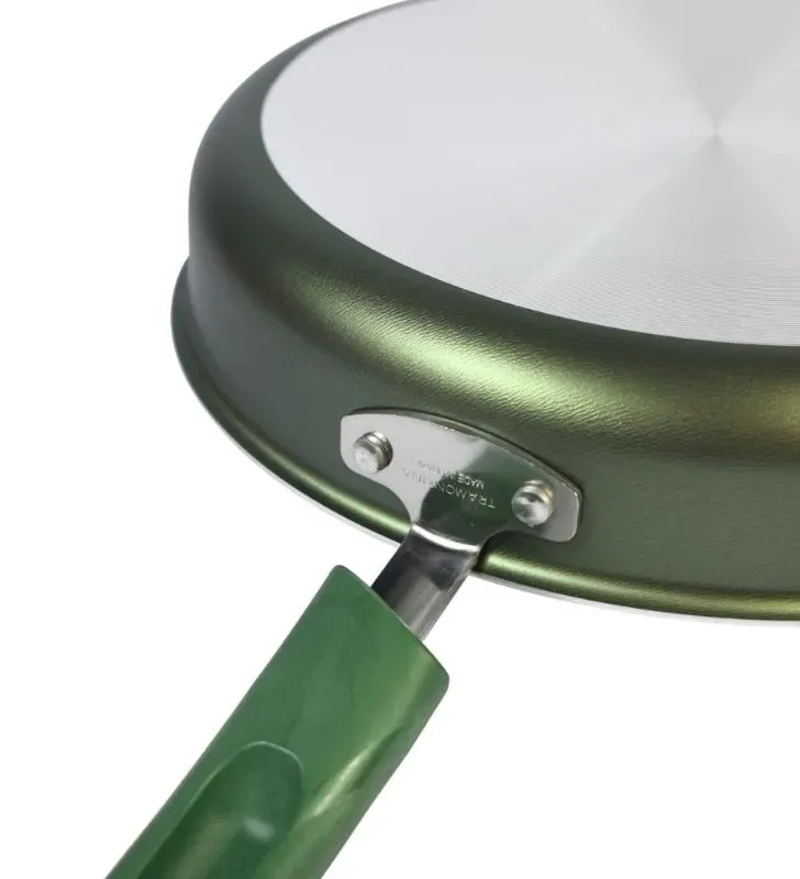 Sartén Recta Tramontina Lyf 24 cm Verde – Antiadherente Starflon Max